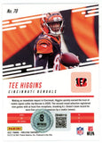 Tee Higgins Autographed 2021 Panini Prestige #70 Trading Card Beckett 50241