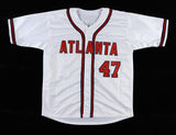 Tom Glavine Signed Atlanta Braves Jersey (JSA COA) 10xMLB All Star Pitcher / HOF