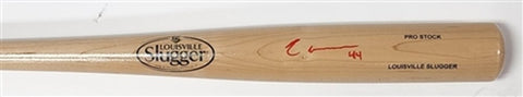 ELLY DE LA CRUZ - Cincinnati Reds - Signed Blonde Louisville Slugger Bat - BAS