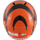 Ja'Marr Chase Autographed Cincinnati Bengals F/S Helmet Beckett Witness 50933