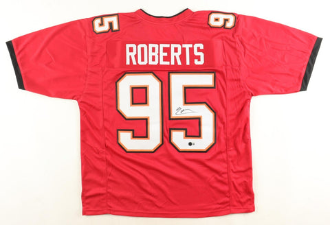 Elijah Roberts Signed Tampa Bay Buccaneers Jersey (Beckett) 2025 5th Round Pk DE