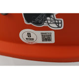 Brian Urlacher Autographed/Signed Chicago Bears F/S AMP Helmet HOF Beckett 49245