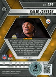 Kaleb Johnson Signed 2025 Panini Mosaic Silver Prizm #289 Card Beckett 57000