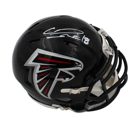Calvin Ridley Signed Atlanta Falcons Speed NFL Mini Helmet