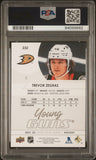 Trevor Zegras 2021 Upper Deck Anaheim Ducks Hockey Rookie Card RC #232 PSA 10