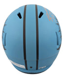 Dolphins Ricky Williams "SWE" Signed Rave Full Size Speed Rep Helmet BAS Witness