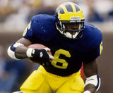 Tyrone Wheatley Signed Michigan Wolverines Jersey (JSA) New York Giants R.B.