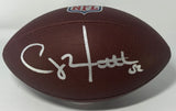 Packers SB Champ CLAY MATTHEWS Signed Wilson NFL Replica Football - JSA