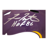 Fran Tarkenton Signed Minnesota Vikings Authentic TB Spd Helmet Beckett 44015
