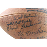 Dawson Csonka Van Buren +13 Autographed Wilson Rozelle NFL Football JSA 56051