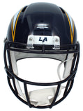 Omarion Hampton Autographed Chargers Color Rush Full Size Speed Helmet Beckett