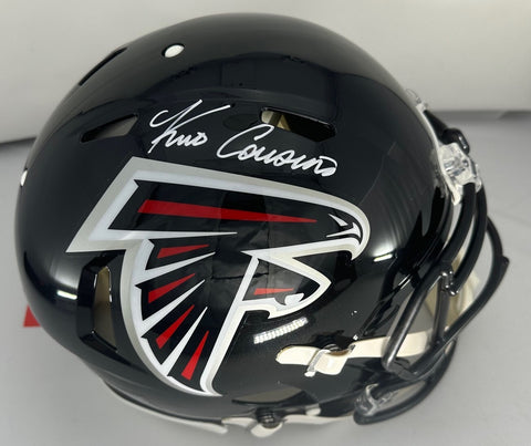 Falcons KIRK COUSINS Signed Full Size AUTHENTIC Speed Helmet AUTO - FAN