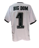 Big Dom DiSandro Signed/Autographed Custom Football Jersey Eagles Beckett 192785
