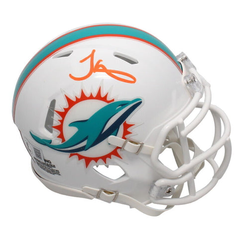 Tyreek Hill Autographed Miami Dolphins Mini Speed Helmet Beckett