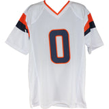 Jonathon Cooper Autographed/Signed Pro Style XL White Jersey Beckett WIT 52834