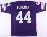 Chuck Foreman Signed Minnesota Vikings Jersey (JSA COA) 5xPro Bowl 1973-1977 R.B