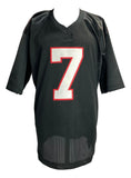 Michael Vick Signed Custom Black Pro-Style Football Jersey JSA ITP