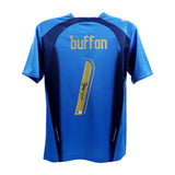 Gianluigi Buffon Signed Italy Home Soccer Jersey #1 with Beckett COA