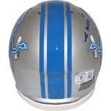 Sam LaPorta Autographed/Signed Detroit Lions Mini Helmet Beckett 43213