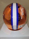 RICKY PEARSALL SIGNED FLORIDA GATORS CHROME SPEED MINI HELMET BECKETT QR