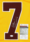 Joe Theismann Signed Washington Redskins Jersey Inscd "SB XVII Champ" (JSA COA)