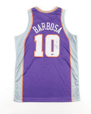 Leandro Barbosa Signed Phoenix Suns Jersey (Steiner) 2003 1st Rnd Pick NBA Draft