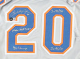 Howard Johnson Signed N.Y Mets Jersey w/ Extensive Career Inscriptions (Beckett)