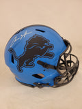 AIDAN HUTCHINSON SIGNED DETROIT LIONS FS RAVE SPEED AUTHENTIC HELMET BECKETT