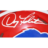 Doug Flutie Autographed Buffalo Bills TB Mini Helmet Beckett 42831