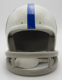 Lenny Moore HOF Signed/Inscribed Colts Mini Football Helmet JSA 213515