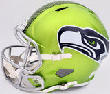 KAM CHANCELLOR AUTOGRAPHED SEAHAWKS FLASH GREEN FULL SIZE HELMET MCS HOLO 197181