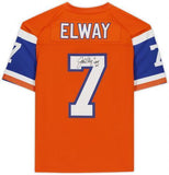 John Elway Broncos Signed Mitchell & Ness Jersey w/"HOF 2004" Insc