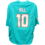 Tyreek Hill Autographed Miami Dolphins Aqua Nike Jersey Beckett 44969