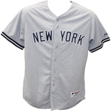 Luis Severino Autographed/Signed New York Yankees Grey Jersey FAN 43512