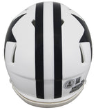 Cowboys Jimmy Johnson Signed 1960-63 TB Speed Mini Helmet W/ Case BAS Witnessed