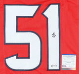 Will Anderson Jr Signed Houston Texans Jersey (PSA COA) #3 Pick/ Alabama D.E.