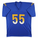 Braden Fiske Authentic Signed Blue Pro Style Jersey Autographed BAS