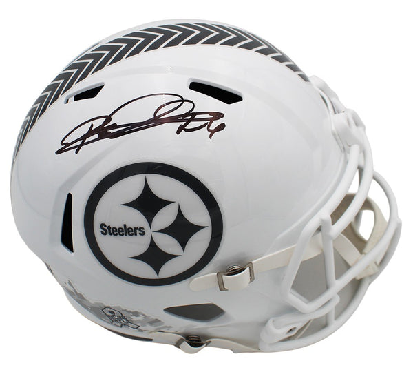 Rod Woodson Signed Pittsburgh Steelers Speed Full Size STS 3 NFL Helmet