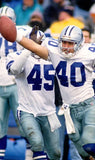 Bill Bates Signed Dallas Cowboys Jersey (JSA) 3xSuper Bowl Champion