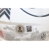 Randy Moss Autographed/Signed Minnesota Vikings Mini Helmet 24 STS Beckett 50883