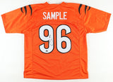 Cam Sample Signed Cincinnati Bengals Jersey (Playball Ink) 2021 4th Round Pick