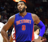Andre Drummond Signed Pistons Adidas Jersey (JSA COA) 2xNBA All-Star 2016, 2018