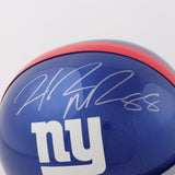 Hakeem Nicks Signed New York Giants Full-Size Helmet (JSA COA) 2009 1st Round Pk
