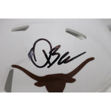 Quinn Ewers Autographed/Signed Texas Longhorns Mini Helmet AS IS Beckett 47640