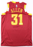 Jarrett Allen Signed Cleveland Cavaliers Jersey (JSA COA) 2017 1st Rnd Draft Pck