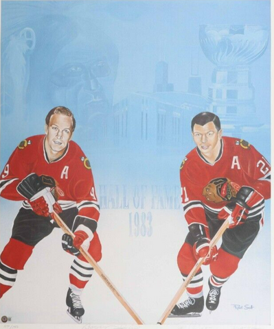 Bobby Hull Chicago Blackhawks Autographed 1961 Stanley Cup Champions 8x10  Photo, CoJo Sport Collectables Inc.