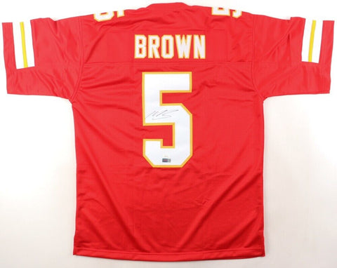 Marquise Brown Signed Kansas City Chiefs Jersey (JSA) 2019 1st Round Draft Pick