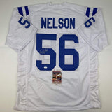 Autographed/Signed Quenton Nelson Indianapolis White Jersey JSA COA