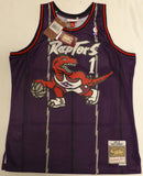 Raptors Tracy McGrady Autographed Authentic 1998-99 M&N Jersey L Beckett W619887