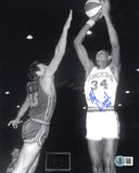 Mel Daniels Autographed 8x10 Photo Indiana Pacers "#34" Beckett BAS QR #BS30108